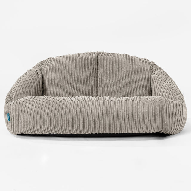 Bubble Barnsoffa Saccosäck 2-6 år - Klassisk Manchestertyg Minkbrun 01