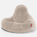 Teddy-fuskpäls Minkbrun