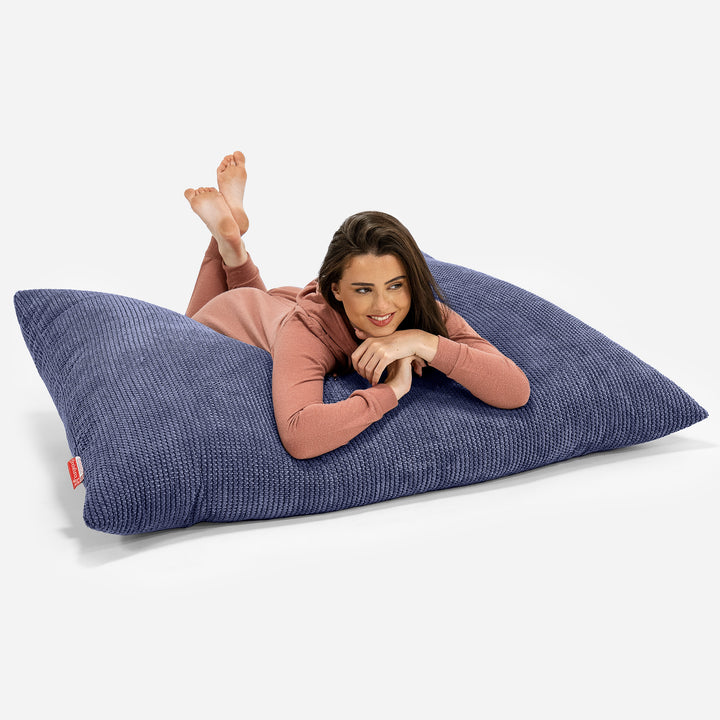 Saccosäck Kudde XXL - Pom-pom Lila 03