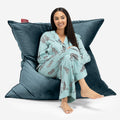 Sammet Teal