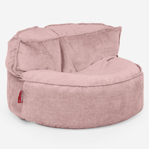 Saccosäcksoffan Chloe - Chenille Rosa