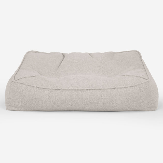 Saccosäcksoffan Sloucher - Boucle Elfenbensvit_01