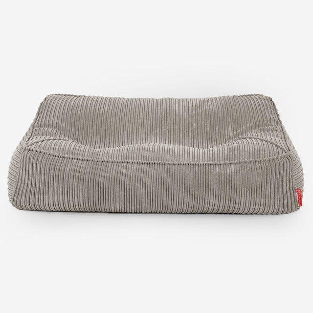 Saccosäcksoffan Sloucher - Klassisk Manchestertyg Minkbrun 01