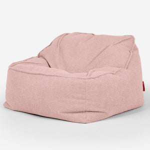 Saccosäckstolen Sloucher - Boucle Rosa