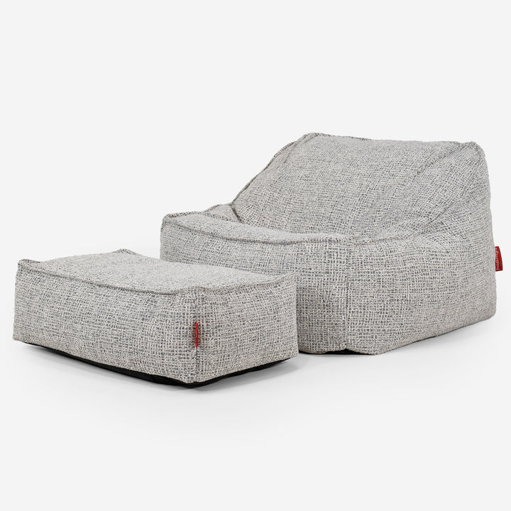 Saccosäckstolen Sloucher - Hugo Flerfärgad 02