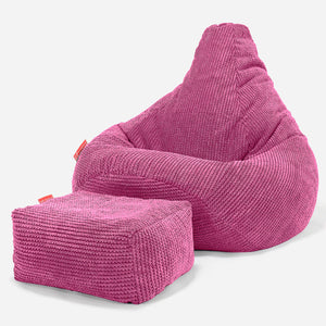 Game Fåtölj Saccosäck - Pom-pom Rosa