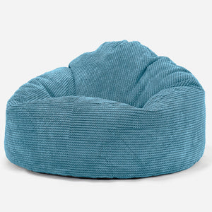 Sittsäck Stol 'Archi' - Pom-pom Turkos