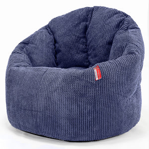 Sittsäck Fåtölj 'Kram' - Pom-pom Lila
