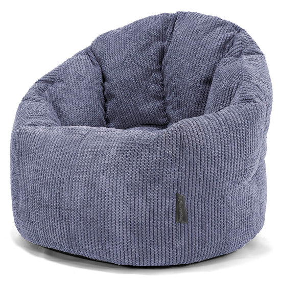 Sittsäck Fåtölj 'Kram' - Pom-pom Lila 01
