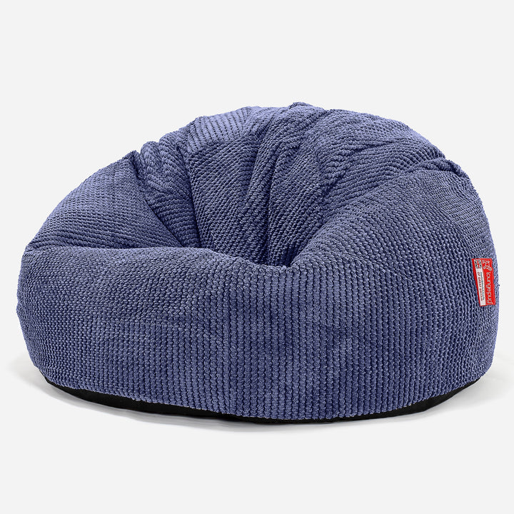 Klassisk Sittsäck Stol - Pom-pom Lila 01