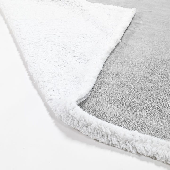 Sherpafilt - Sherpa Fleece Ljusgrå 02