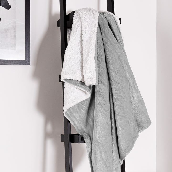 Sherpafilt - Sherpa Fleece Ljusgrå 05