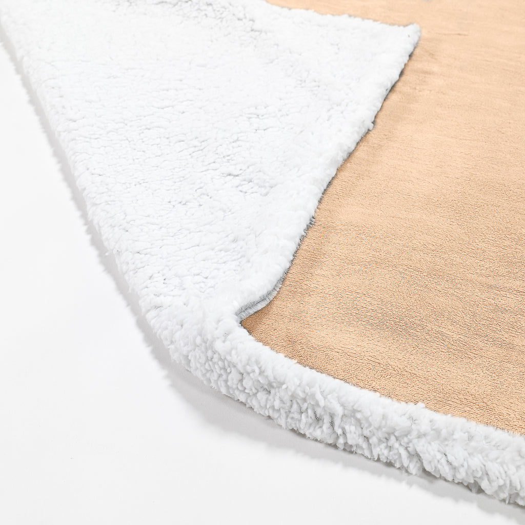Sherpafilt - Sherpa Fleece Ljus Minkbrun 02