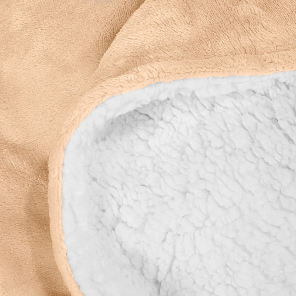 Sherpafilt - Sherpa Fleece Ljus Minkbrun 04