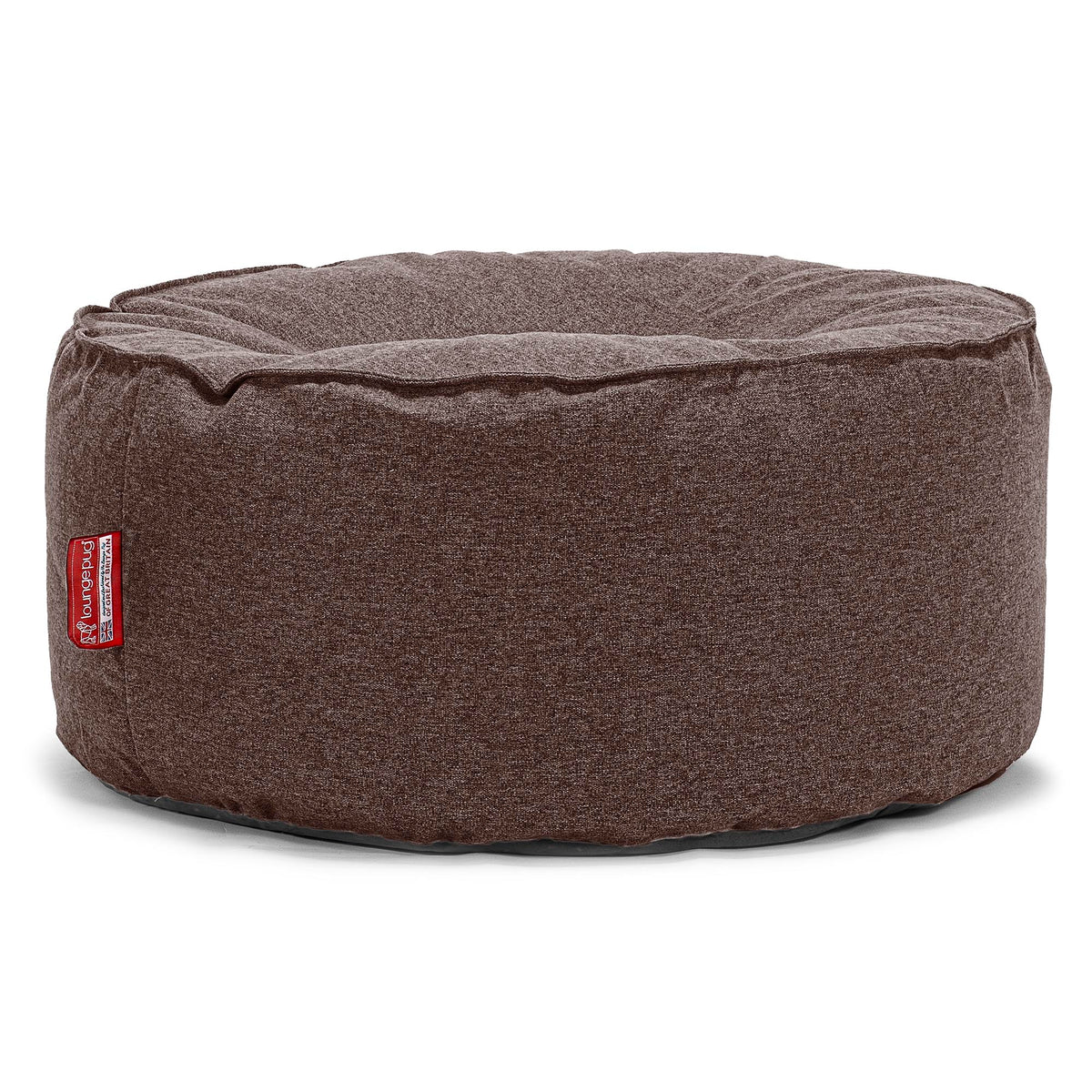 Lounge Pug®, Sittpuff, Puff Rund, Sittsäck, Interalli-ull Brun– Big ...