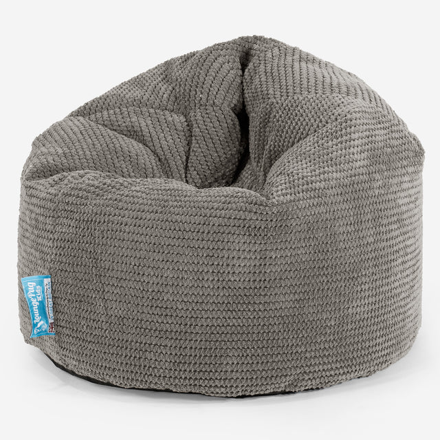 Saccosäck Barn 2-6 år - Pom-pom Mörkgrå 01