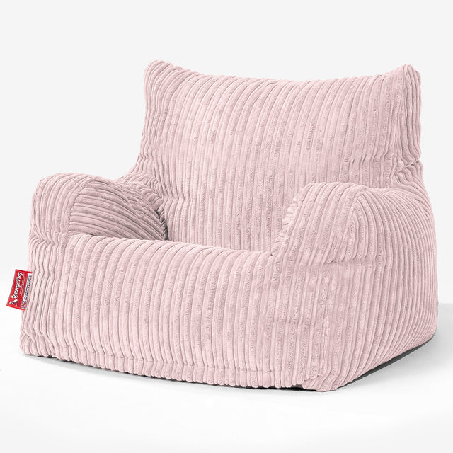 Josephine Sittsäck Fåtölj - Klassisk Manchestertyg Rosa 01