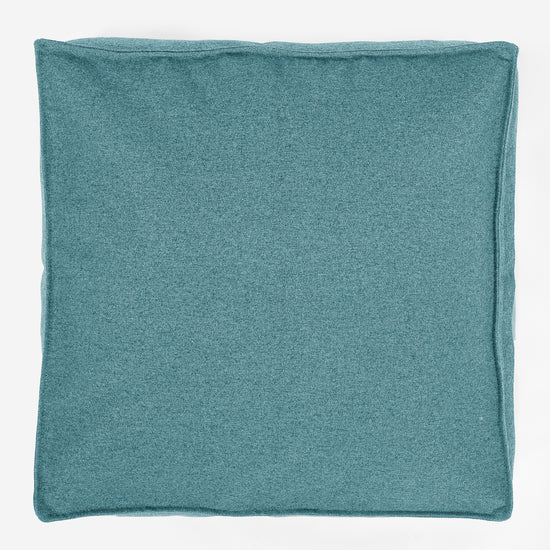 Stor Golvkudde - Interalli-ull Cyan 03