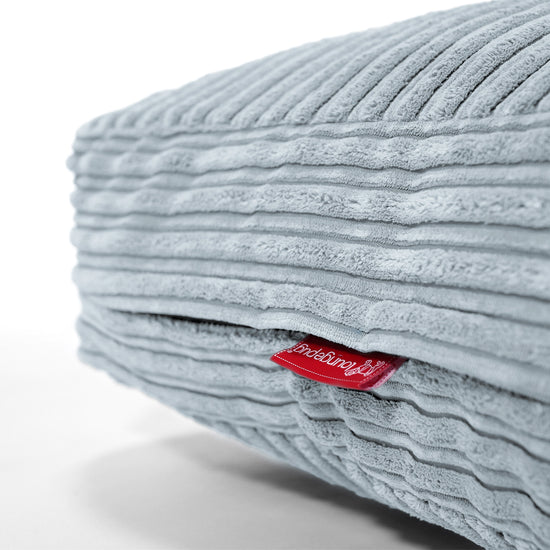 Stor Golvkudde - Klassisk Manchestertyg Baby Blå 02