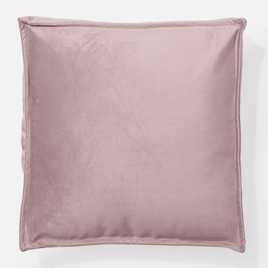 Stor Golvkudde - Sammet Rosa 02