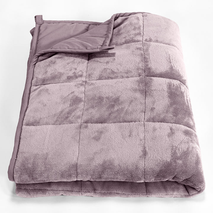 Tyngdfilt för Barn - Flanellfleece Ljusrosa 01