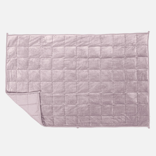 Tyngdfilt för Barn - Flanellfleece Ljusrosa 03