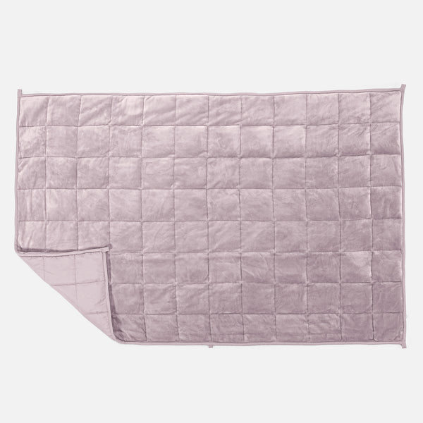 Tyngdfilt för Barn - Flanellfleece Ljusrosa 01