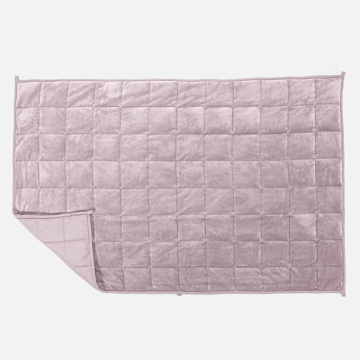 Tyngdfilt för Barn - Flanellfleece Ljusrosa 03