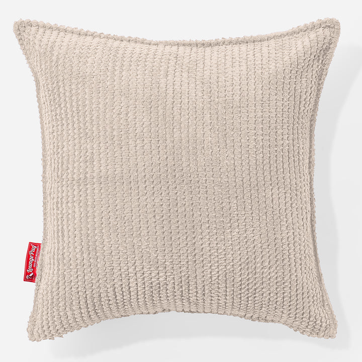 Kudde 47 x 47cm - Pom-pom Elfenbensvit 01