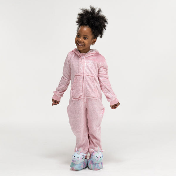 Onesie i Fleece med Djur för Barn - Enhörning 01