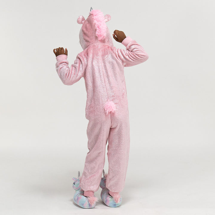 Onesie i Fleece med Djur för Barn - Enhörning 03