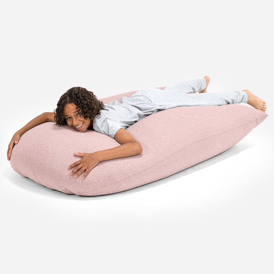 Grande XL Saccosäck - Stretchig Bomull Baby rosa 04