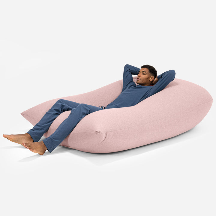 Venti XXL Saccosäck - Stretchig Bomull Baby rosa 02