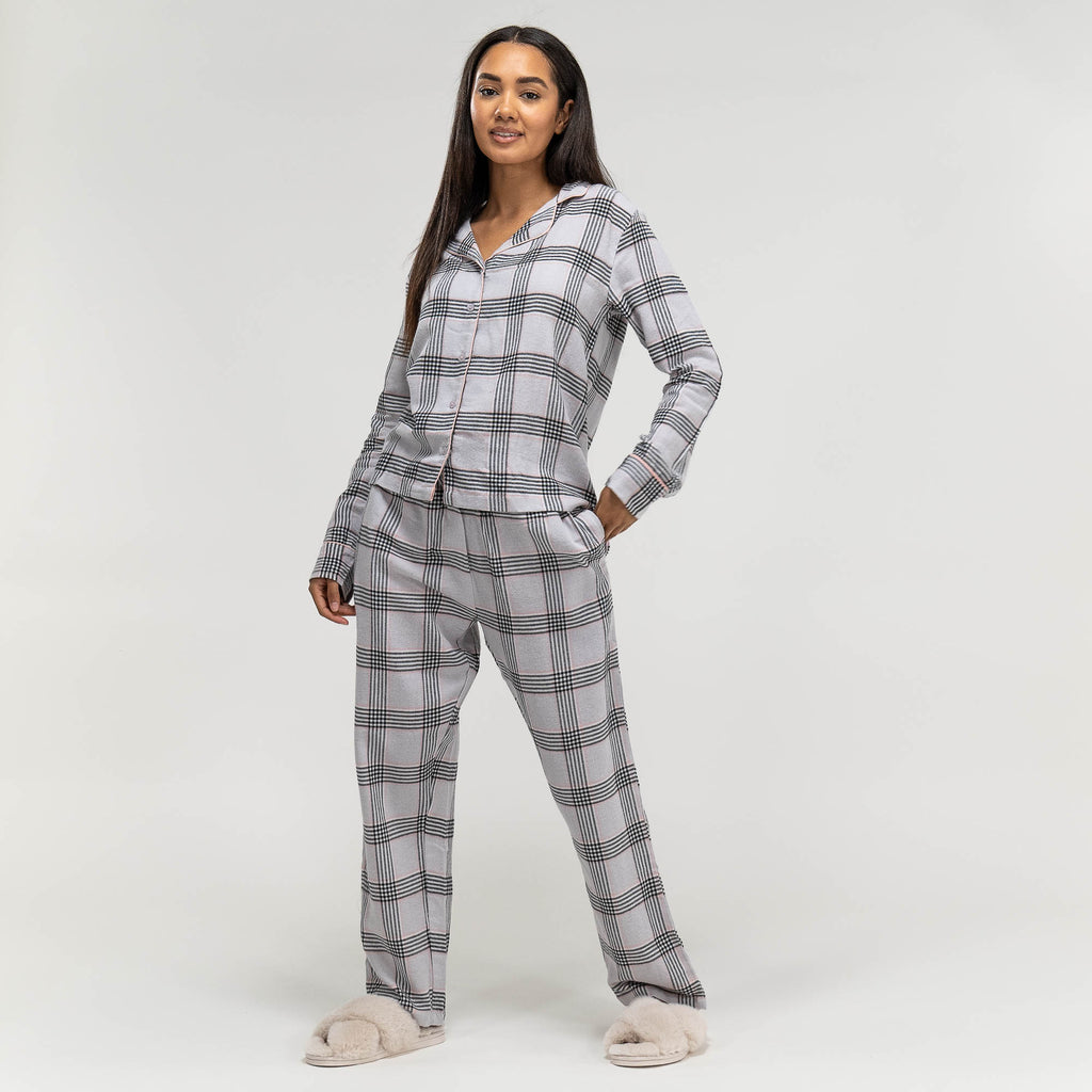 Pyjamas för Dam - Rutmönster 01