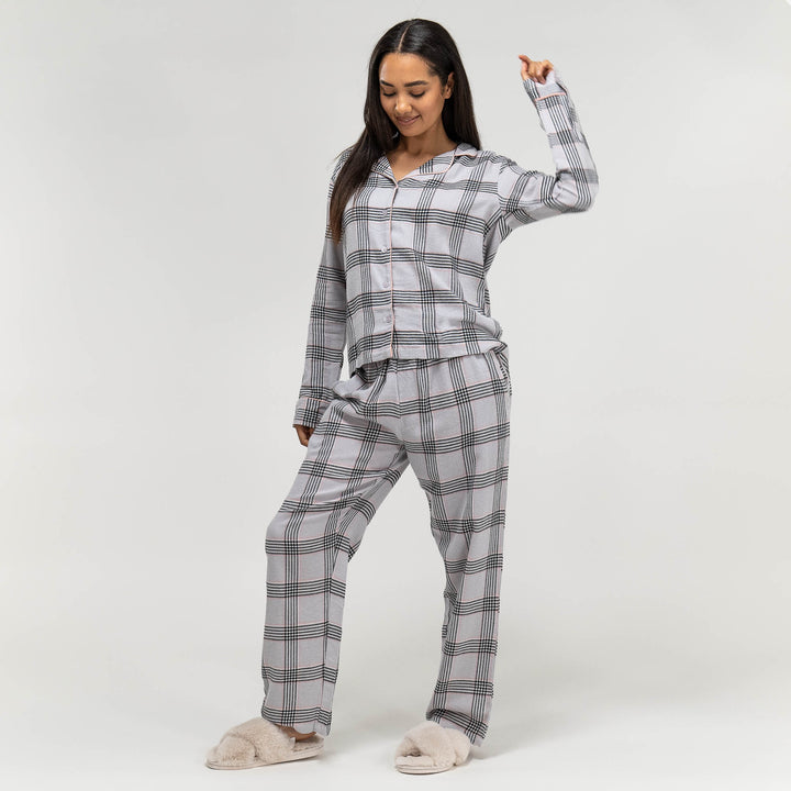 Pyjamas för Dam - Rutmönster 03