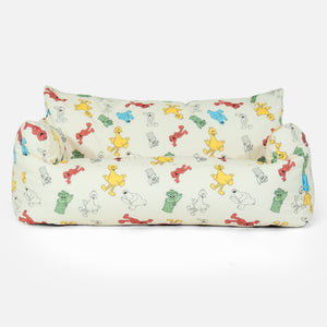 Saccosäckssoffa för Barn 1-5 år - Sesam