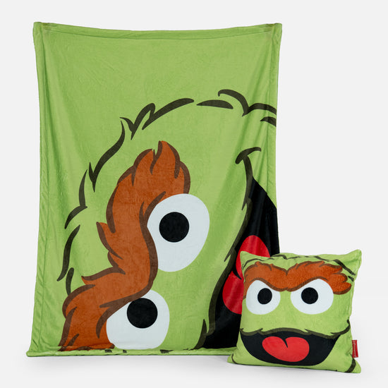 Kuddfodral 47 x 47cm - Oscar The Grouch 02