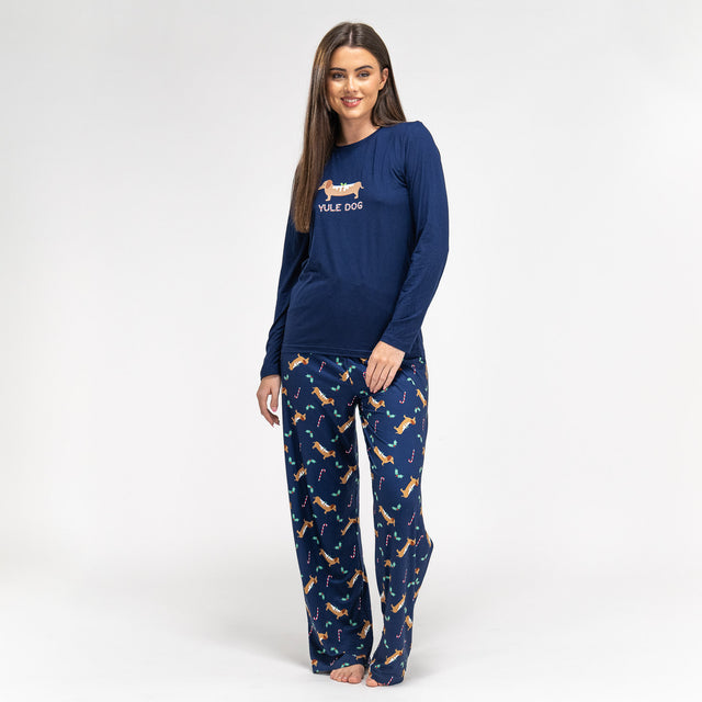 Trikåpyjamas för Dam - Tax-slogan 01