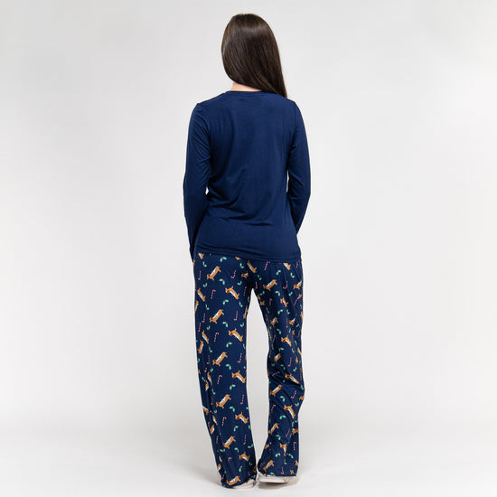 Trikåpyjamas för Dam - Tax-slogan 06